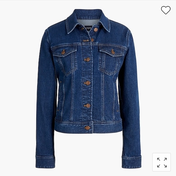 JCrew denim jacket. Brand new with tags. Pristine condition. - Picture 4 of 9